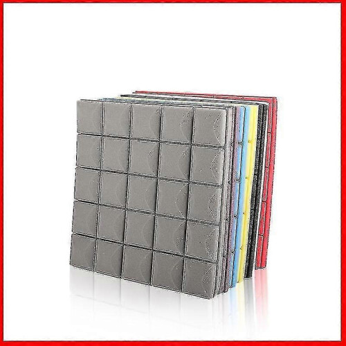 (Black) Acoustic Foam Soundproof Foam Wedge Protective Sponge