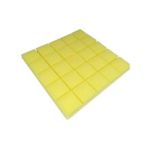 (Yellow) Acoustic Foam Soundproof Foam Wedge Protective Sponge