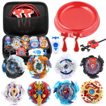 (Bolsa A4) Ultimate DIY Battle Top Set con caja de herramientas de almacenamiento y bolsa de transporte para diversión