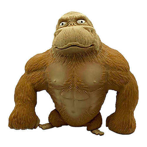 (Geel) Squishy Aap Anime Figuur Latex Aap Gorilla Speelgoed Jungle ...