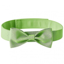 (L, Light Green) Dog Neck Tie Solid Color Adjustable Head Wear Pet Bow Collar Dog Accessories For Wedding Party
