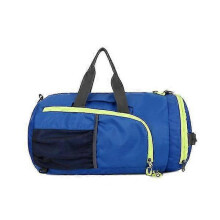 (Blue) Waterproof Backpack Dual-use Folding Backpack Outdoor Hiking Bag Portable Travel Bag