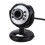 Webcam 6led Web Cam Camera With Builtin Mic For Desktop Pc Laptop 1