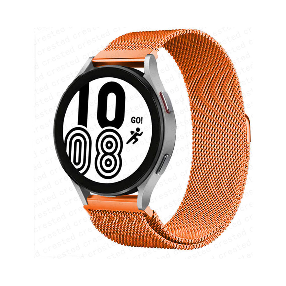 Bracelet milanais pour Samsung Galaxy Watch 5/4 44 mm/40 mm/5 Pro/4 Classic/3/Active (Gear S3/Galaxy