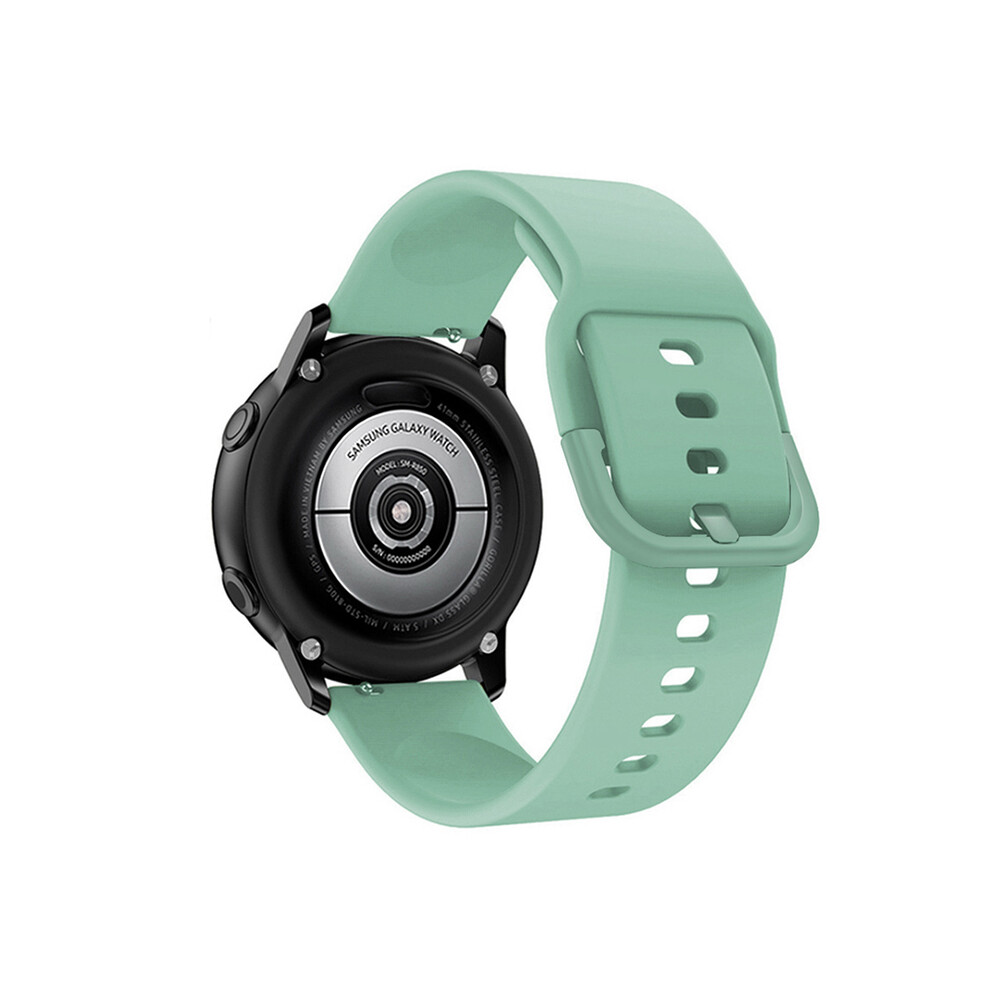(Montre Classic 4 42 mm - Vert saphir) Bracelet d'origine pour Samsung Galaxy Watch Active 2 40 mm 44