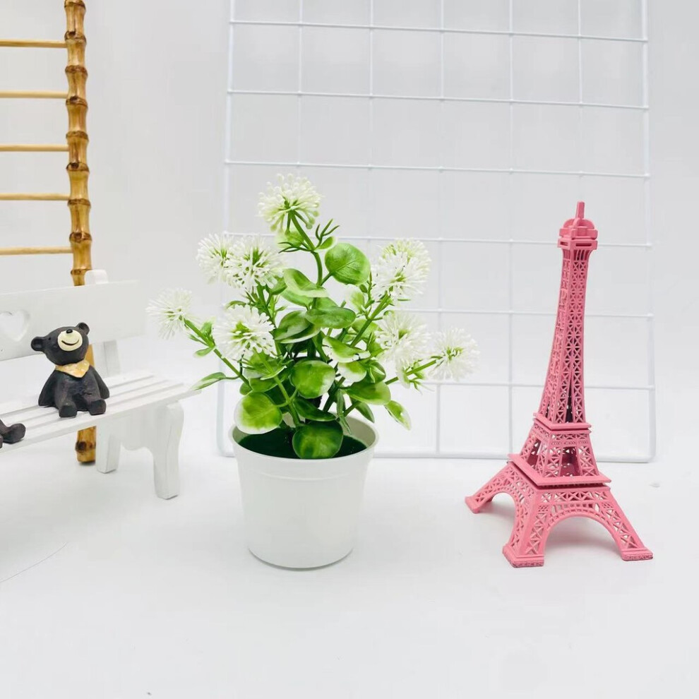 (White) Flower Lilac Artificial Garden Pot For Wedding Event Backdrop Photography Decor-image-OPC-PHK6RNY-NEW