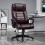Vinsetto Vinsetto High Back 6 Points Vibration Massage Executive Office Chair, Brown 1