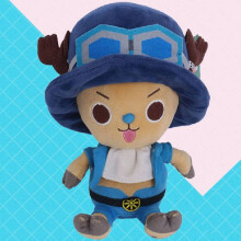 (Blue Chopper) Chopper One Piece Sabo Roronoa Zoro Plush Toy Cartoon Doll Kids Decoration Gift