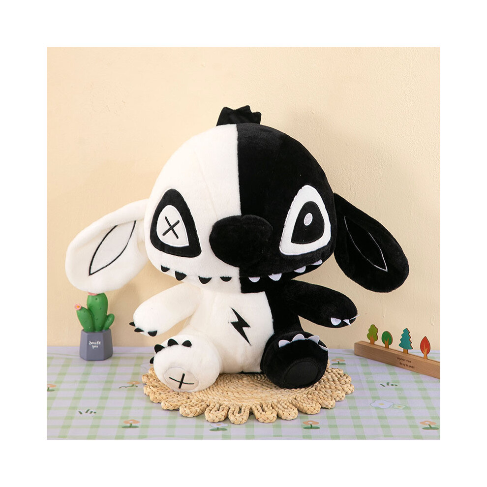 (Black, 45cm/17.72in) Stitch Lilo Stitch Plush Toys Dark Genie Cartoon Animals Fill Xmas Gift Doll