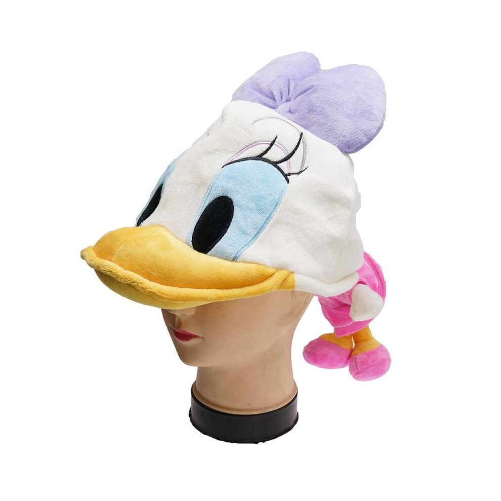 (Daisy Duck) Mickey Mouse Minnie Mouse Goofy Goof Plush Hat Cute Warmth Winter Cartoon