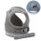(L, Silver Grey) Cat Dog Breathable Harness Pet Vest Type Reflective Leash 1