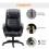 Vinsetto Vinsetto High Back 6 Points Vibration Massage Executive Office Chair, Black 8