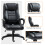 Vinsetto Vinsetto High Back 6 Points Vibration Massage Executive Office Chair, Black 6