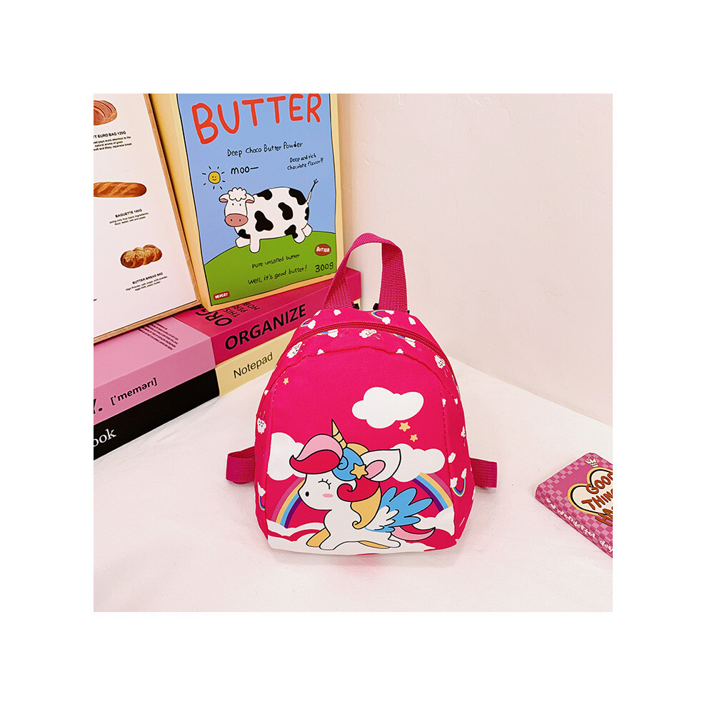 (Magenta Unicorn) Versatile And Charming Nylon Unicorn Backpack For Children Perfect For School And Activities Outdoor-image-OPC-PHK7ZV7-NEW