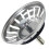 3.5 inch diameter strainer replacement with 18 drainage slots for Blanco sinks Drain Accessory Strainer Product 1