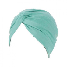 (green) Colorful Islamic Head Scarf for Women with Knot Design,Suitable for Various Brands
