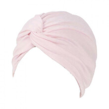 (light pink) Colorful Islamic Head Scarf for Women with Knot Design,Suitable for Various Brands