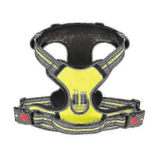 (55-75CM,Black)No-Pull Padded Adjustable Dog Harness for Large Breeds,Training and Outdoor Walking 2