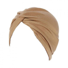 (khaki) Colorful Islamic Head Scarf for Women with Knot Design,Suitable for Various Brands