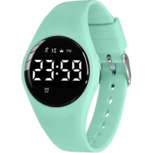 (13-LightGreen-F) Digital Sports Watch for Kids Ages 5-12 with Fitness Tracker Alarm Stopwatch Waterproof No App Needed Children Activity Tracker