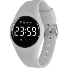 (33-Gray) Digital Sports Watch for Kids Ages 5-12 with Fitness Tracker Alarm Stopwatch Waterproof No App Needed Children Activity Tracker