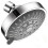 4 Inch Adjustable Shower Head with 5 Spray Modes for Refreshing Shower,Ideal for Bathroom Upgrade or Replacement 1