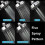 4 Inch Adjustable Shower Head with 5 Spray Modes for Refreshing Shower,Ideal for Bathroom Upgrade or Replacement 4