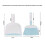 Mini Whisk Set for Desk,Housekeeping,Office,Kitchen,and Daily Cleaning 3