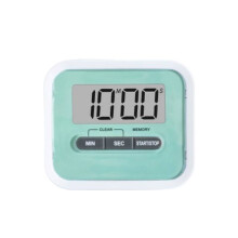 (Green) Lcd Kitchen Large Cooking Digital Timer Count Down Up Clock Magnetic Alarm Loud