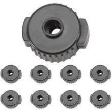 9pcs ABS Drum Set Quick Release Nuts for Cymbal Stands,Quick Assembly Replacement Accessories for Various Drum Brands