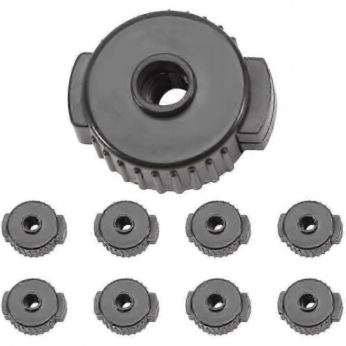 9pcs ABS Drum Set Quick Release Nuts for Cymbal Stands,Quick Assembly Replacement Accessories for Various Drum Brands