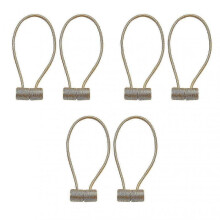 (G) Simple Elegant Tieback Rope for Home Decor,Magnetic Closure Solid Window Treatment,Fits Various Curtain Styles