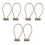 (G)Simple Elegant Tieback Rope for Home Decor,Magnetic Closure Solid Window Treatment,Fits Various Curtain Styles 1