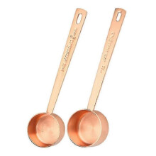 (rose gold) Stainless Steel Measuring Spoon Set-1 Tbsp (15ml) & 2 Tbsp (30ml)-Pack of 2 for Precise Cooking and Baking