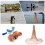 Fishing 8ft 24m Net Bait Easy Throw Hand Casting 34" Strong Nylon Mesh Fish 12