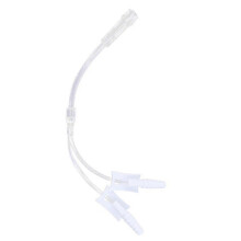 (White) High-Quality Oxygen Tee Connector for Oxygen Generators-3-Way Tube Fitting for Breathing Equipment