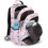 (pink)Waterproof Stylish Print School Backpack for Students,Durable Spacious for Books and Essentials 1