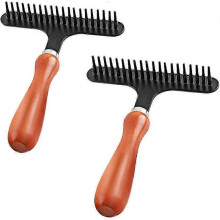 (2pcs) Handheld Carpet Rake for Deep Cleaning and Fluffing,Restores Softness by Removing Hair and Debris,Suitable for All Carpets