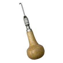 Durable Racket String Puller with Wooden Handle for Tennis Machine Accessories and Equipment Replacement Parts for Various Brands