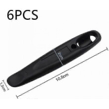 6pcs Universal Bike Tire Repair Kit with Tire Levers,Patches,and Wrench Tool for Various Bicycle Tubes (Black)