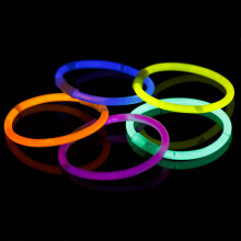 Neon -Glühstöcke - Verschiedene Helle Farben, Langlebige Kunststoff -DIY -Handwerkskits Für Halsketten, Armbänder, Geburtstage, Halloween