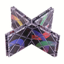 Mago Profesional De Cubo Sin Retiro: Juguete De Rompecabezas Colorido Plegable De 8 Paneles, Ideal Para Cumpleaños, Regalos De Halloween