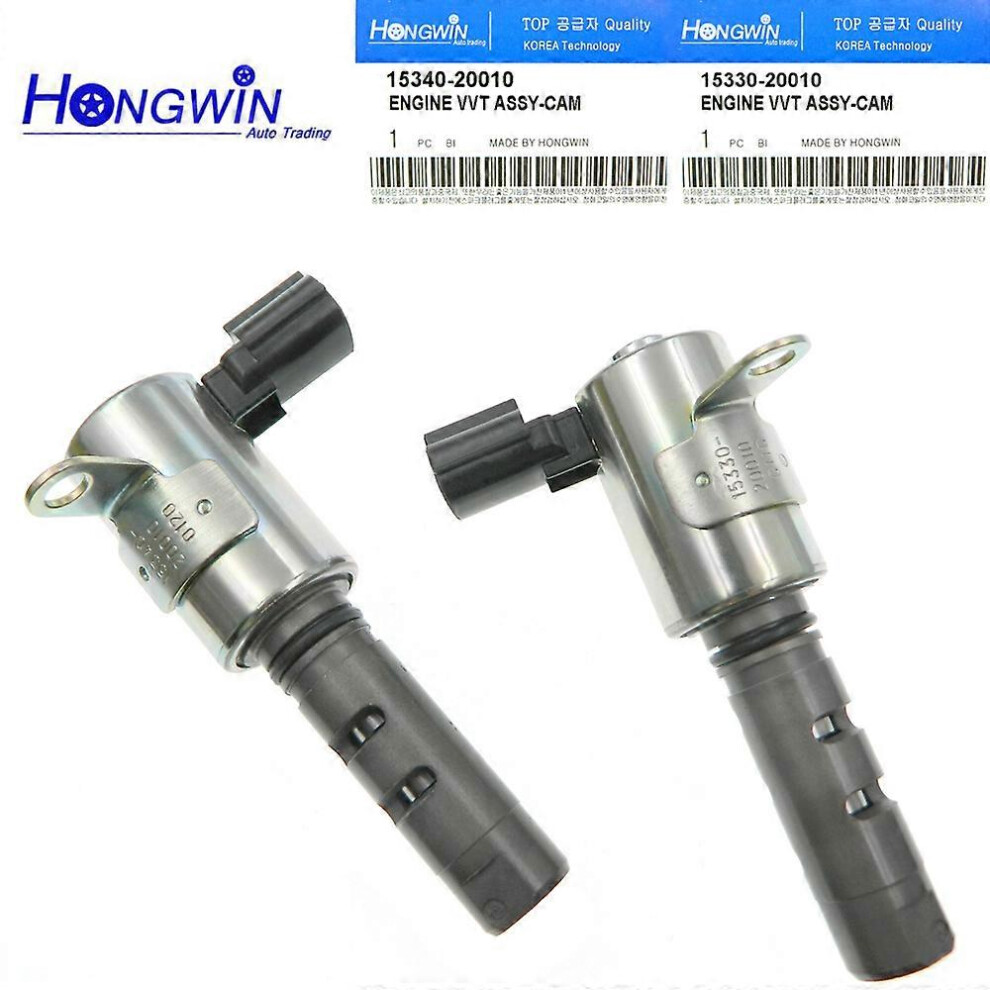 (As show, One size) VVT Valve Engine Variable Timing Solenoid Fits TOYOTA CAMRY HIGHLANDER / LEXUS 99-10 3.0L /3.3L DOHC V6 15340-20010 15330-20010