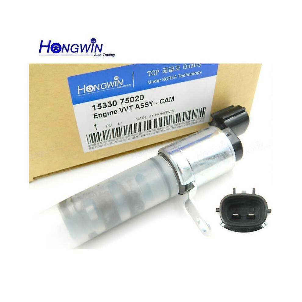 (As Show, One Size) Genious No.15330 75020 Oil Control Timing Solenoid Vvt Valve Fits Toyota Tacoma 2.7L 10-13 4Runner 2010 2T1090 Ts1090 1533075020 4634009572600