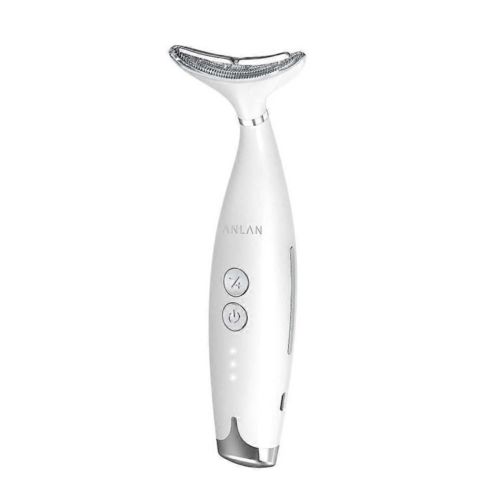 (As show, One size) RF Neck Face Beauty Device EMS Lifting Neck Wrinkles Remover LED Photon Therapy Skin Tighten Anti Wrinkle Skin Care Device