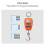 (As show, One size) Hanging Scale, Electronic Luggage Scale Multifunctional Digital Scales LCD Display 3