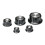 (As show, One size) 5Pcs/lot Potentiometer Pot Knob Cap MFA01/A02/A03/A04/A05 Rotary Switch Knobs Caps Small Switch Button Cap(MFA02) 1