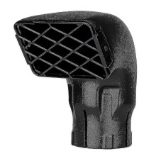 (As show, One size) 3 Inch Elbow Wading Head Air Intake Air Ram Snorkel Top Snorkel Head Fit For Vdj70 Series