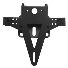 (As show, One size) Motorcycle Adjustable Angle License Number Plate Frame Holder Bracket For Yzf R1 R3 R6 R15 R25 Fz6