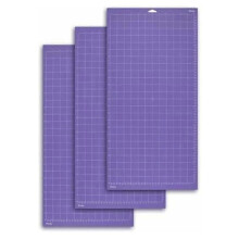 (As show, One size) Replacement Cutting Mat Compatible for 3, Explore 3,Air 2 Cut Mat Accessories 12x24 Inch,3 Pack Purple